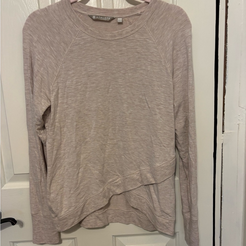 Athleta Women's Light Heathered Sweatshirt